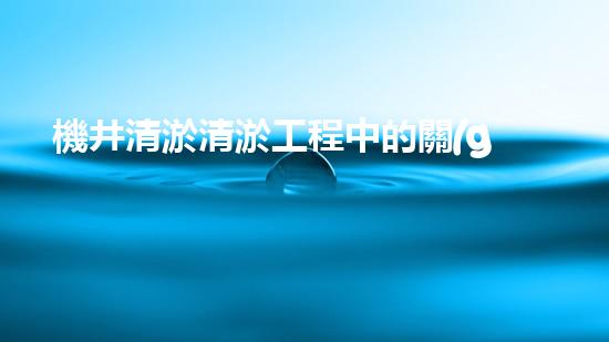 機井清淤清淤工程中的關(guān)鍵技術(shù)與實踐探討，你能否了解其背后的秘密與挑戰(zhàn)？